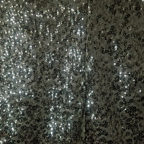 Express Emerald green sequin dress - Picture 5 of 6